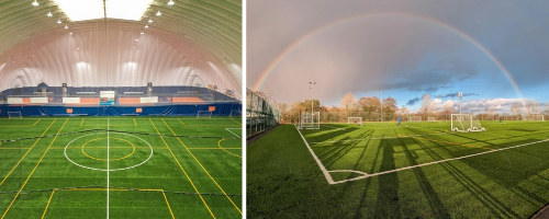 Communiqué de presse - Dôme et terrain de soccer synthétique Image 1