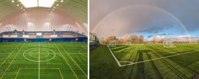 Communiqué de presse - Dôme et terrain de soccer synthétique