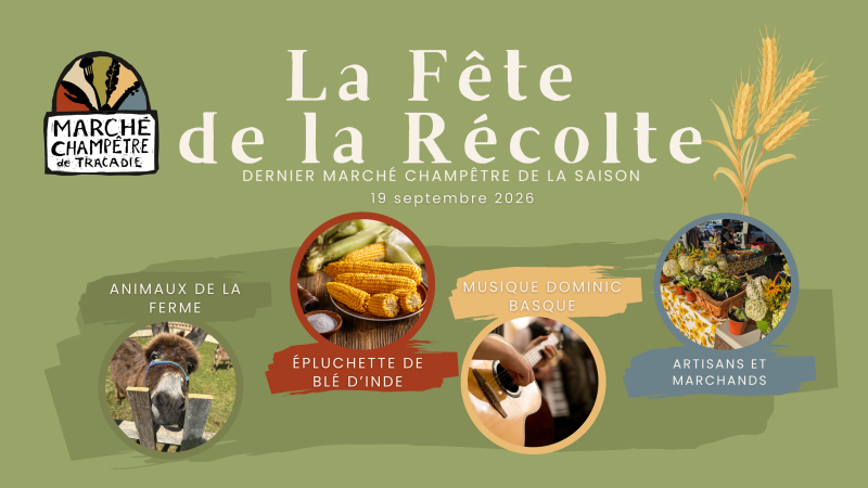 Le dernier Marché champêtre de la saison